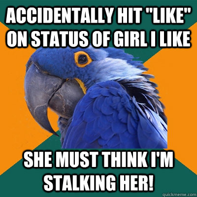 Accidentally hit 