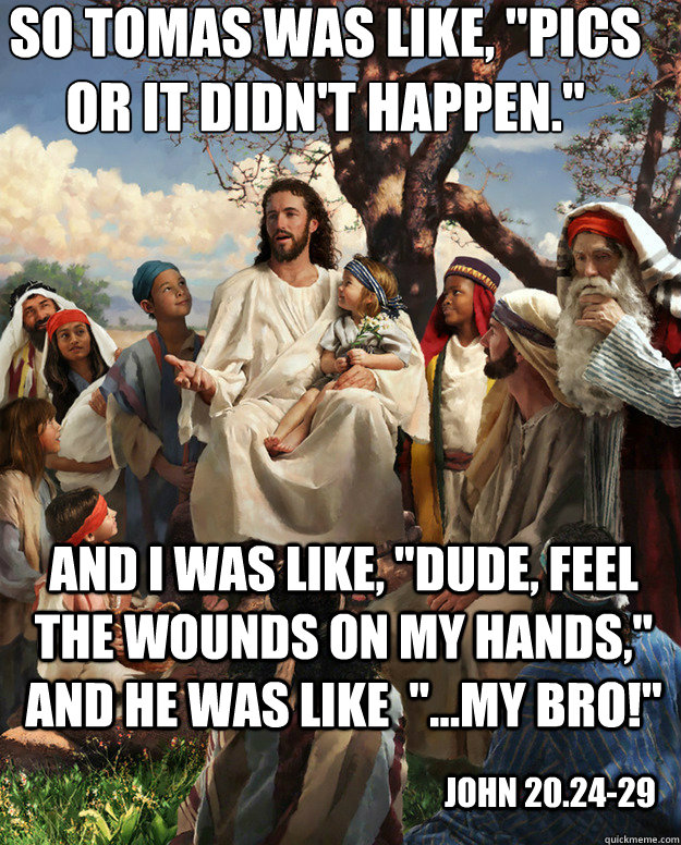 So Tomas was like, 