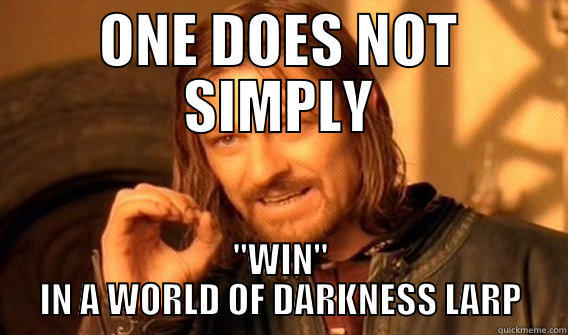 ONE DOES NOT SIMPLY 