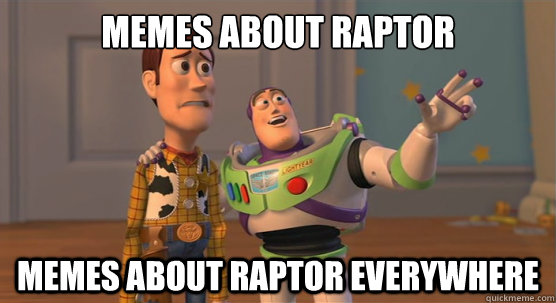 memes about raptor memes about raptor everywhere  Toy Story Everywhere