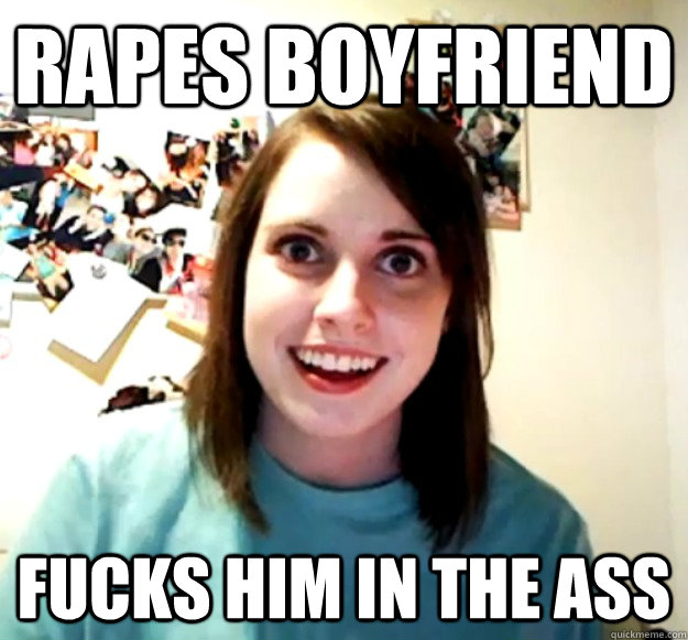 RAPES BOYFRIEND FUCKS HIM IN THE ASS  Overly Attached Girlfriend