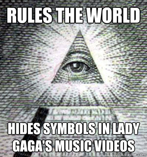 Rules the world hıdes symbols ın lady gaga's musıc vıdeos  