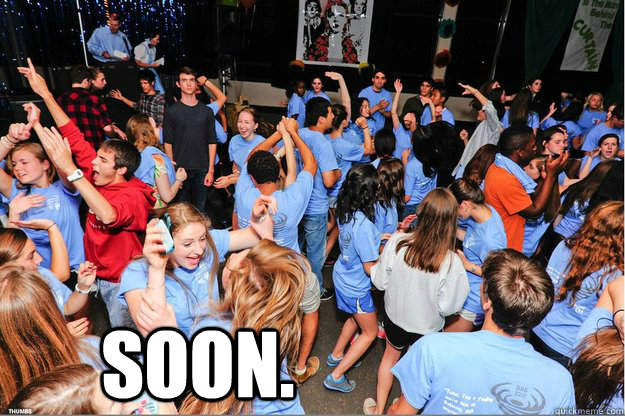 Soon. - Soon.  Soon photo bomb