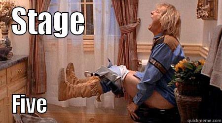 STAGE                       FIVE                                           Misc