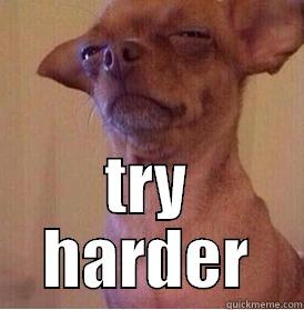  TRY HARDER Misc