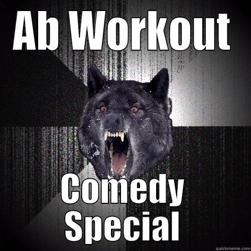AB WORKOUT COMEDY SPECIAL Insanity Wolf