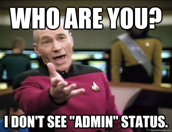 Who are you? I don't see 