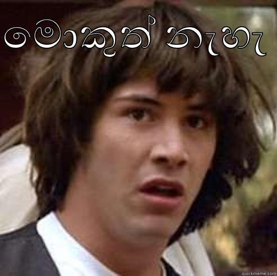 මොකුත් නැහැ   conspiracy keanu