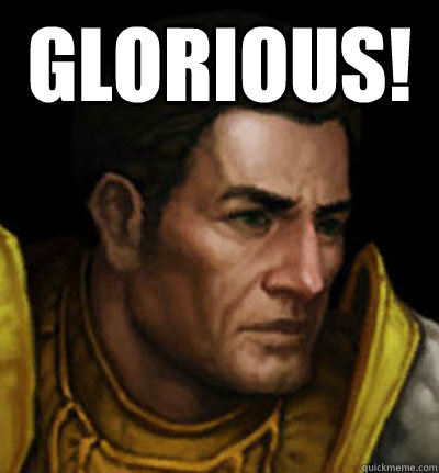 GLORIOUS!   Brazen Kormac