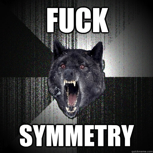 FUCK SYMMETRY  Insanity Wolf
