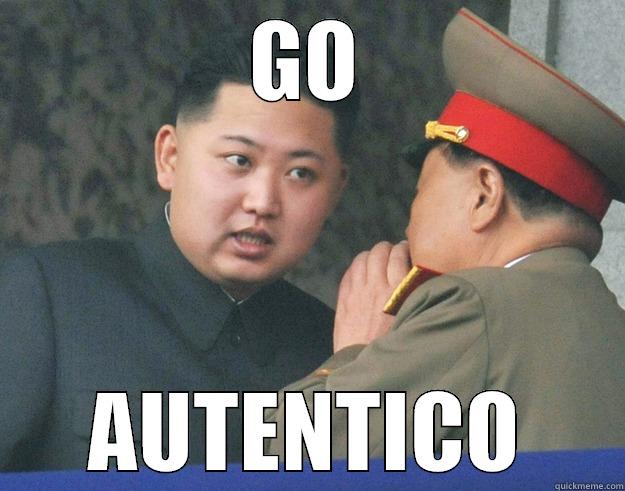 GO AUTENTICO Hungry Kim Jong Un