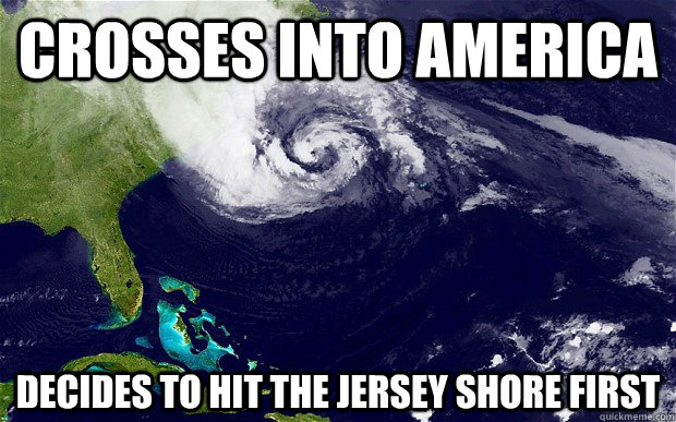 crosses Into America  Decides to hit the jersey shore first - crosses Into America  Decides to hit the jersey shore first  Misc