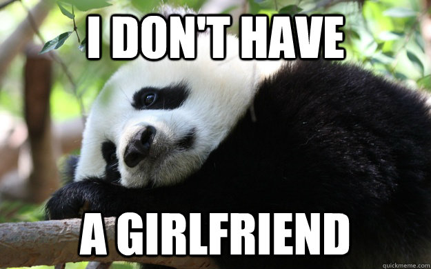I don't Have A Girlfriend - I don't Have A Girlfriend  Sad Panda