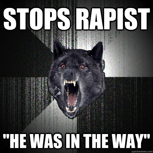 stops rapist 