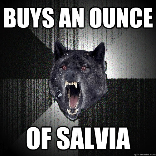 Buys an Ounce Of Salvia   Insanity Wolf