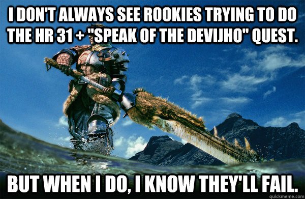 I don't always see rookies trying to do the hr 31 + 