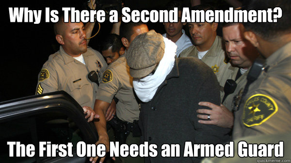 Why Is There a Second Amendment? The First One Needs an Armed Guard  Defend the Constitution