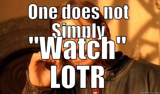 ONE DOES NOT SIMPLY 