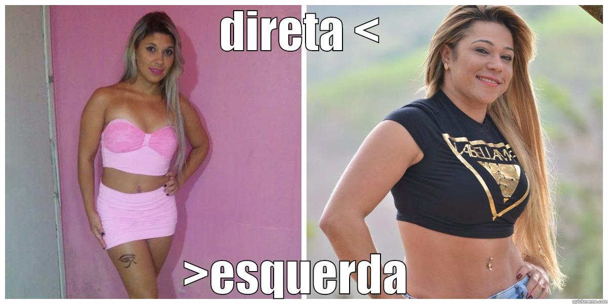 DIRETA < >ESQUERDA  Misc