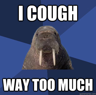 I Cough Way too much  Web Developer Walrus