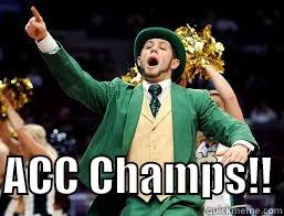 Notre Dame wins the ACC!! -   ACC CHAMPS!! Misc