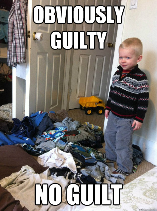 Obviously guilty No guilt  Obviously Guilty Child