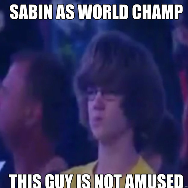 sabin as world champ This Guy IS NOT AMUSED - sabin as world champ This Guy IS NOT AMUSED  jeff hardy fan