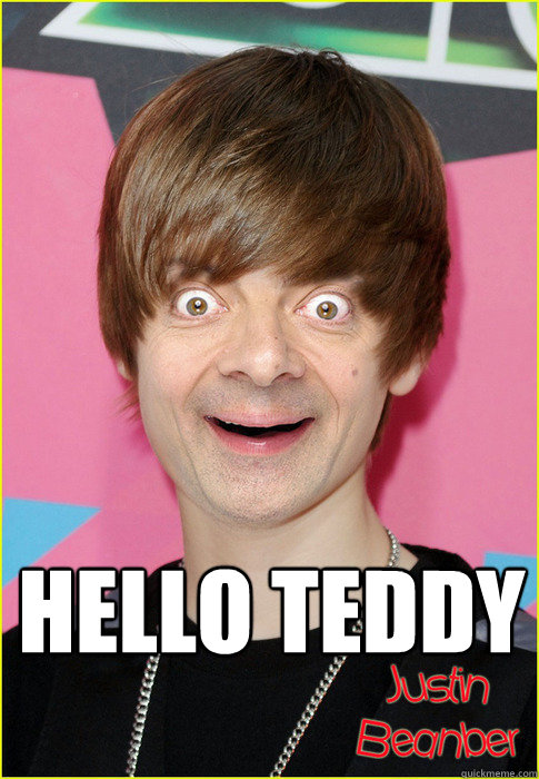 hello teddy  