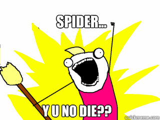 Spider... y u no die??  All The Things