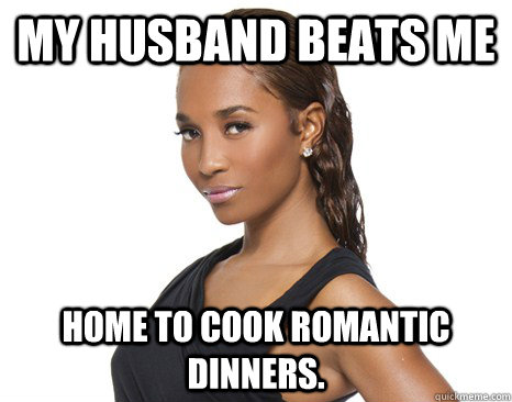 my husband beats me home to cook romantic dinners.  Successful Black Woman
