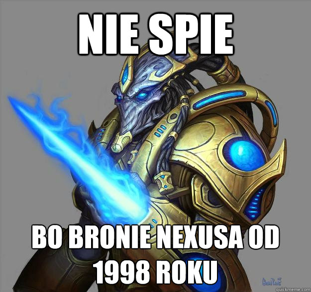 NIE SPIE BO BRONIE NEXUSA OD 1998 ROKU  Scumbag zealot