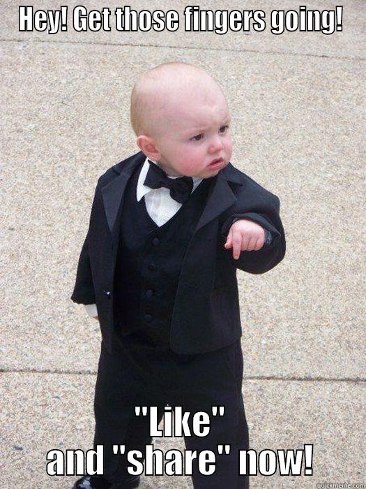 HEY! GET THOSE FINGERS GOING! 