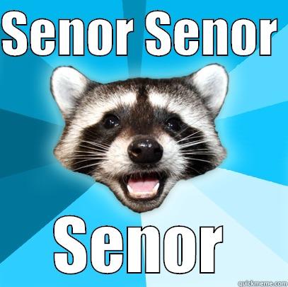 SENOR SENOR  SENOR Lame Pun Coon