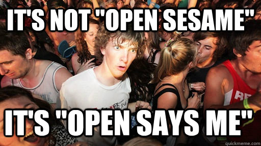 It's not 