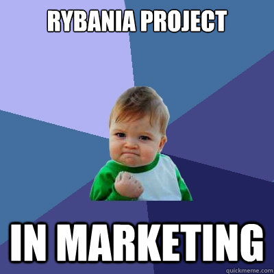 Rybania project in marketing  Success Kid