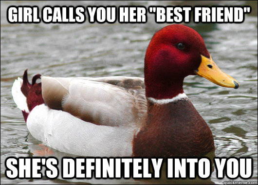 Girl calls you her 