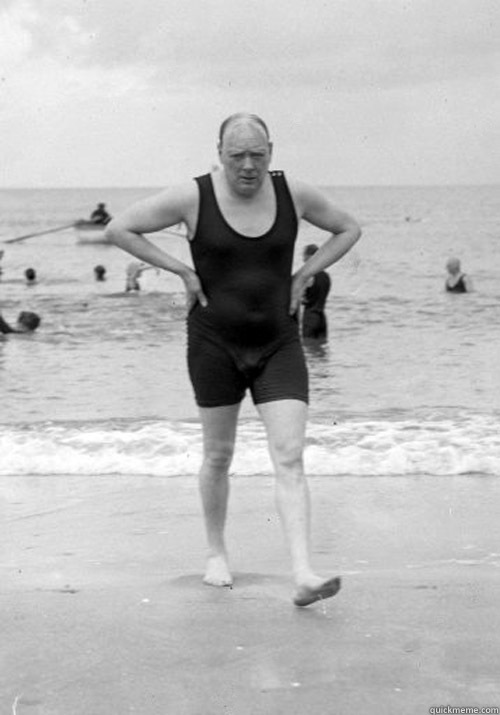 #SWAG
  Winston Churchill