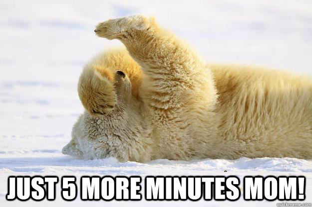  JUST 5 MORE MINUTES MOM! -  JUST 5 MORE MINUTES MOM!  Misc
