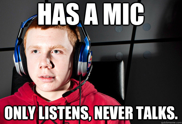 has a mic only listens, never talks.  