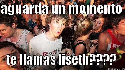 AGUARDA UN MOMENTO  TE LLAMAS LISETH???? Sudden Clarity Clarence