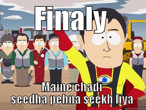 FINALY MAINE CHADI SEEDHA PEHNA SEEKH LIYA Captain Hindsight