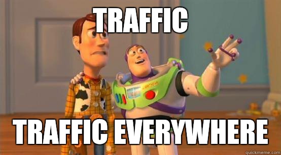 TRAFFIC  Traffic everywhere  Buzz Glitter