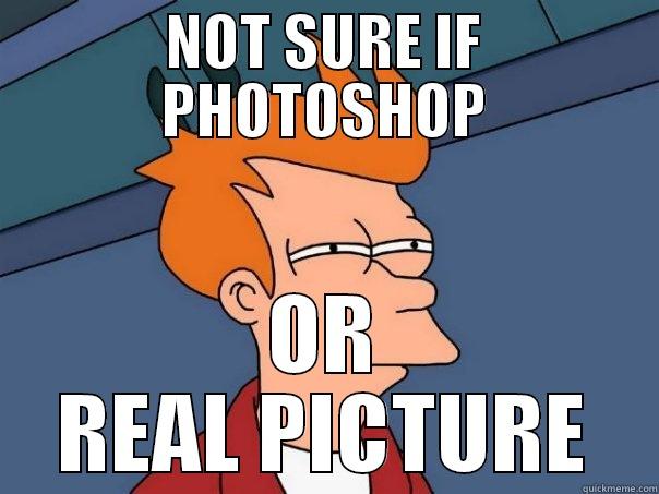 NOT SURE IF PHOTOSHOP OR REAL PICTURE Futurama Fry