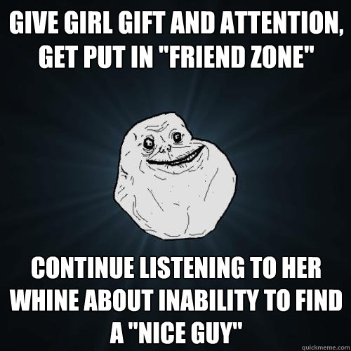 Give girl gift and attention, get put in 