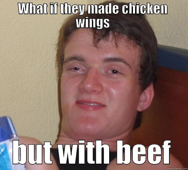 WHAT IF THEY MADE CHICKEN WINGS BUT WITH BEEF 10 Guy