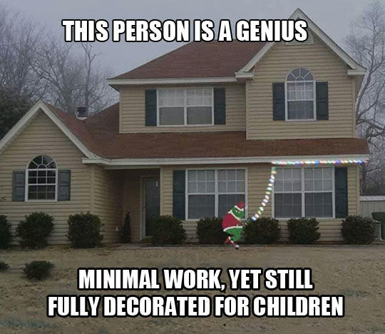Brilliant Way to Decorate Your House For Christmas... -   Misc