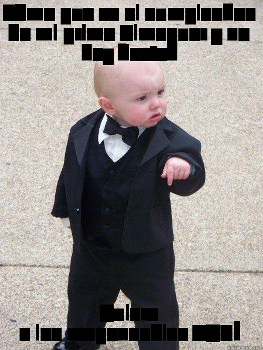 CÓMO QUE ES EL CUMPLEAÑOS DE MI PRIMO ALMAGUER Y NO HAY FIESTA? QUIERO A LOS RESPONSABLES AQUÍ Baby Godfather