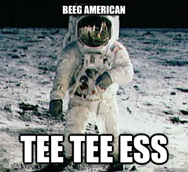 beeg american tee tee ess  