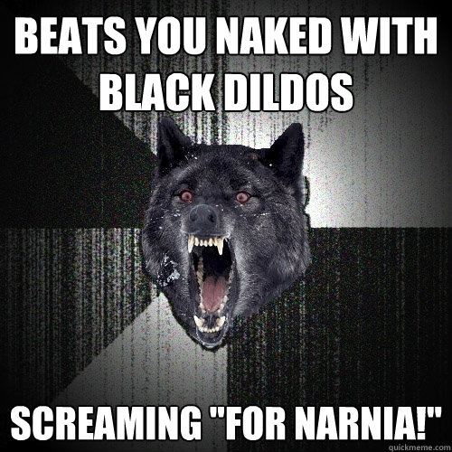 Beats you naked with black dildos Screaming 