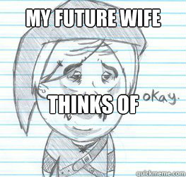 MY future wife thinks of someone else during sex  Okay Link